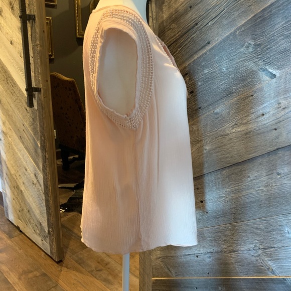 Danielrainn Peach Sleeveless Tank Summer Top - Picture 6 of 11